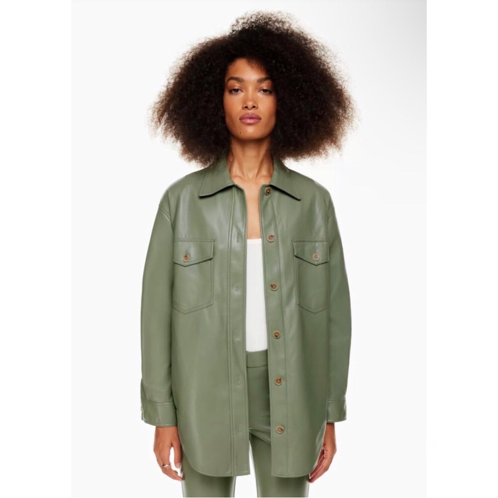 Wilfred vegan leather Ganna bitter sage S